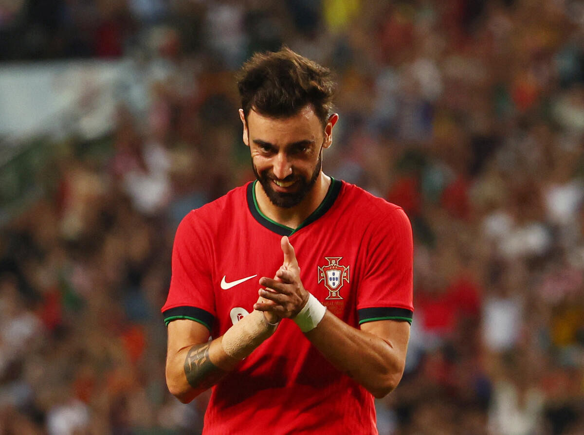 Portugal's Bruno Fernandes.