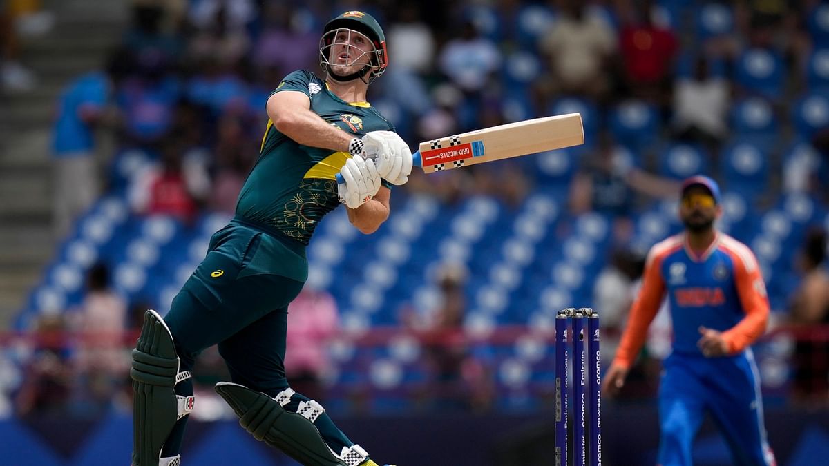 Skipper Mitchell Marsh (37) joined Head and they counter-attacked to put Australia's chase back on track.