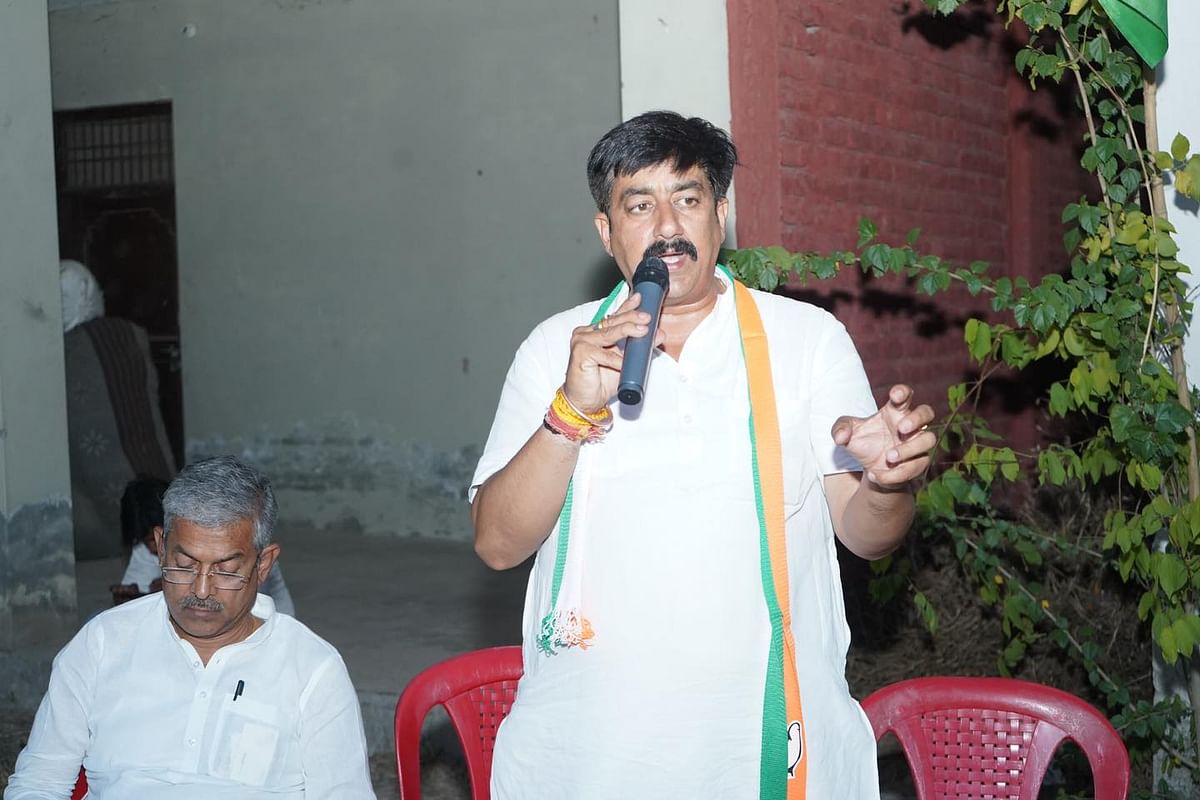 Vivek Sharma, INC candidate for Kutlehar in Himachal Pradesh.