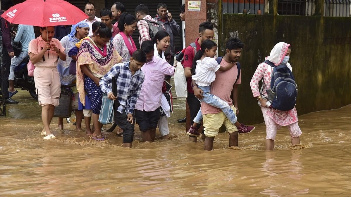 Nagaon is the worst hit with over 1.4 lakh people suffering, followed by Cachar with around 65,500 people and Hojai with approximately 18,500 people suffering, the ASDMA said.