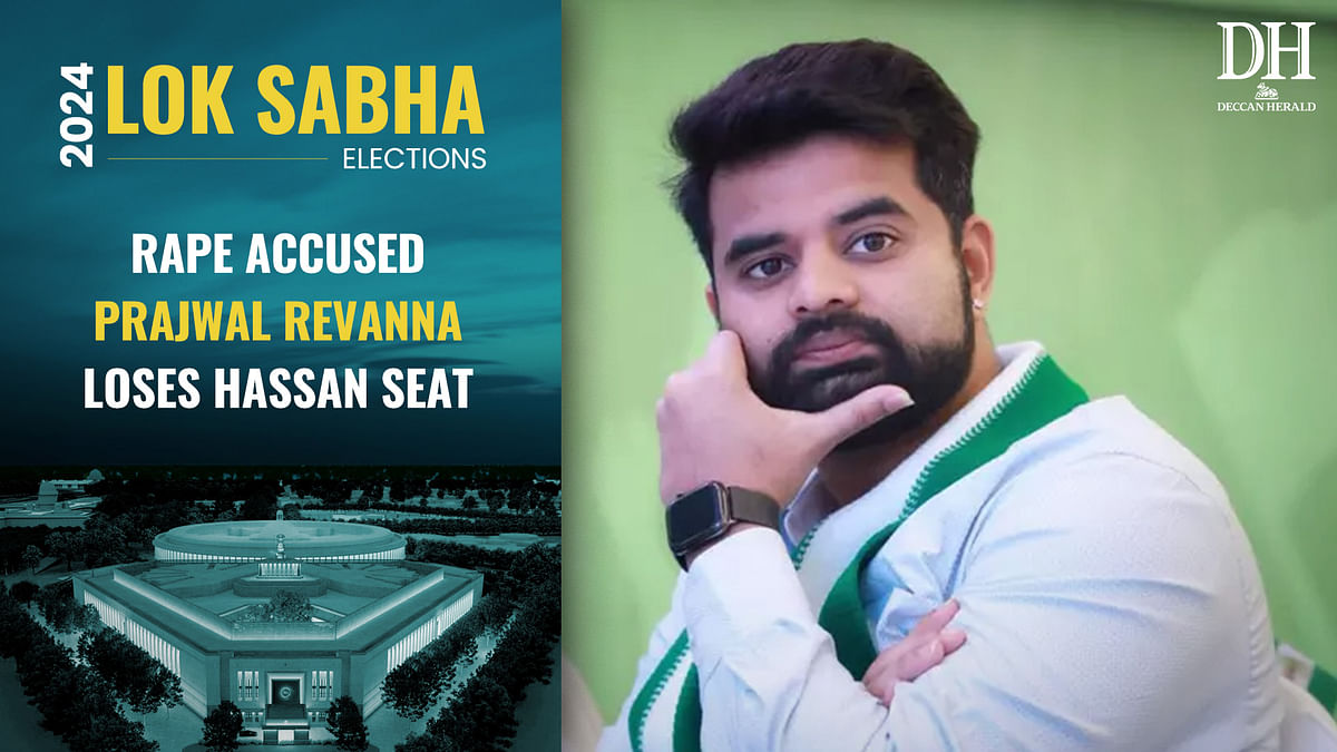 Rape accused Prajwal Revanna loses Hassan seat by 42,000 votes | Lok Sabha Election 2024
