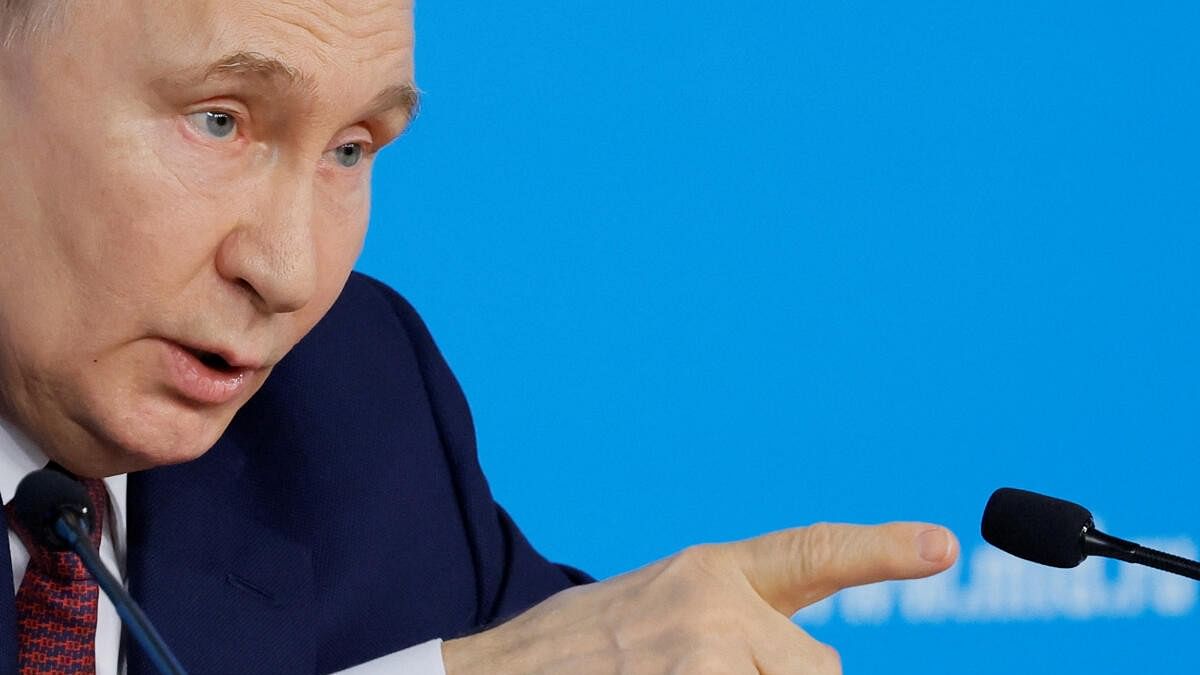 Putin says West's 'theft' of Russia's assets will not go unpunished