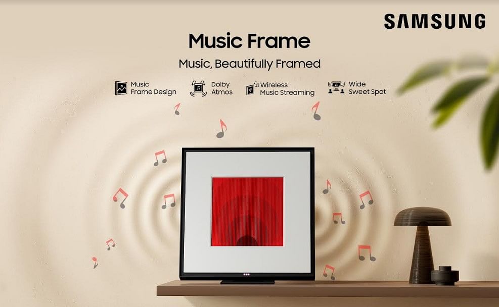 The new Samsung Music Frame