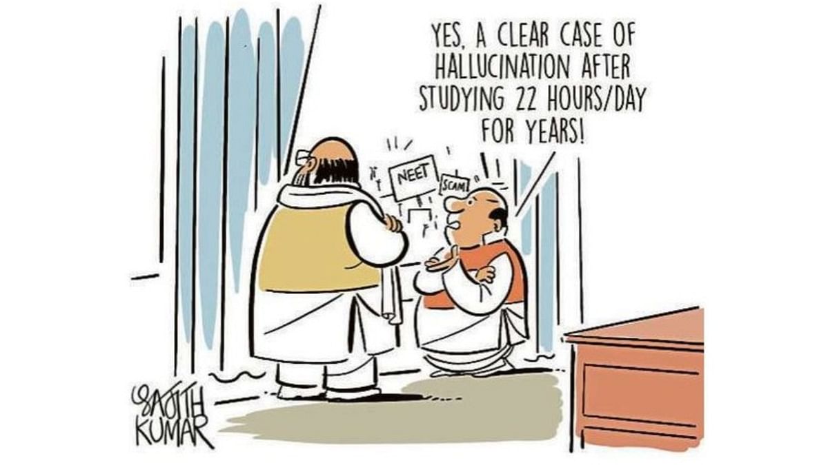DH Toon | Clear case of hallucination 
