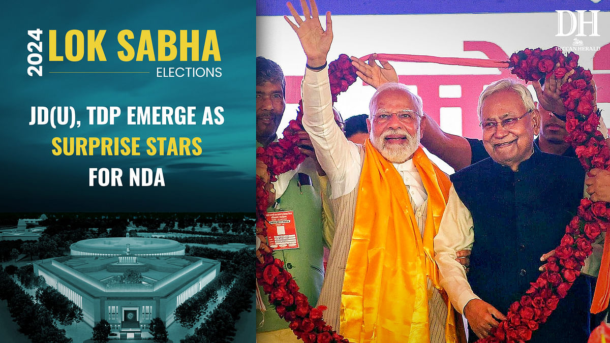 TDP and JD(U) make strong gains as BJP falters