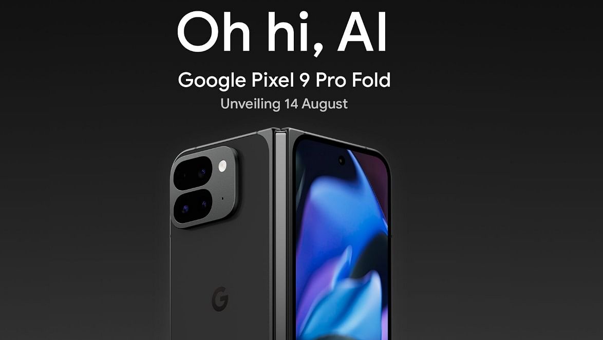 Pixel 9 Pro Fold teaser.