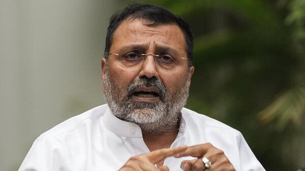 JMM protests Nishikant Dubey's UT demand, BJP says it's his 'personal remark'