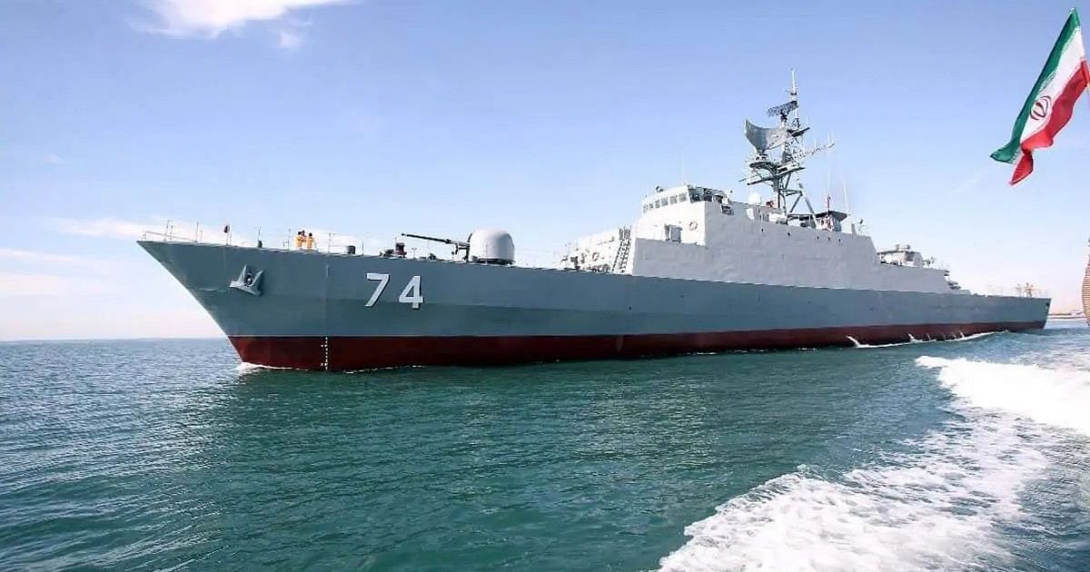 Iranian warship Sahand entirely sinks despite rebalancing efforts