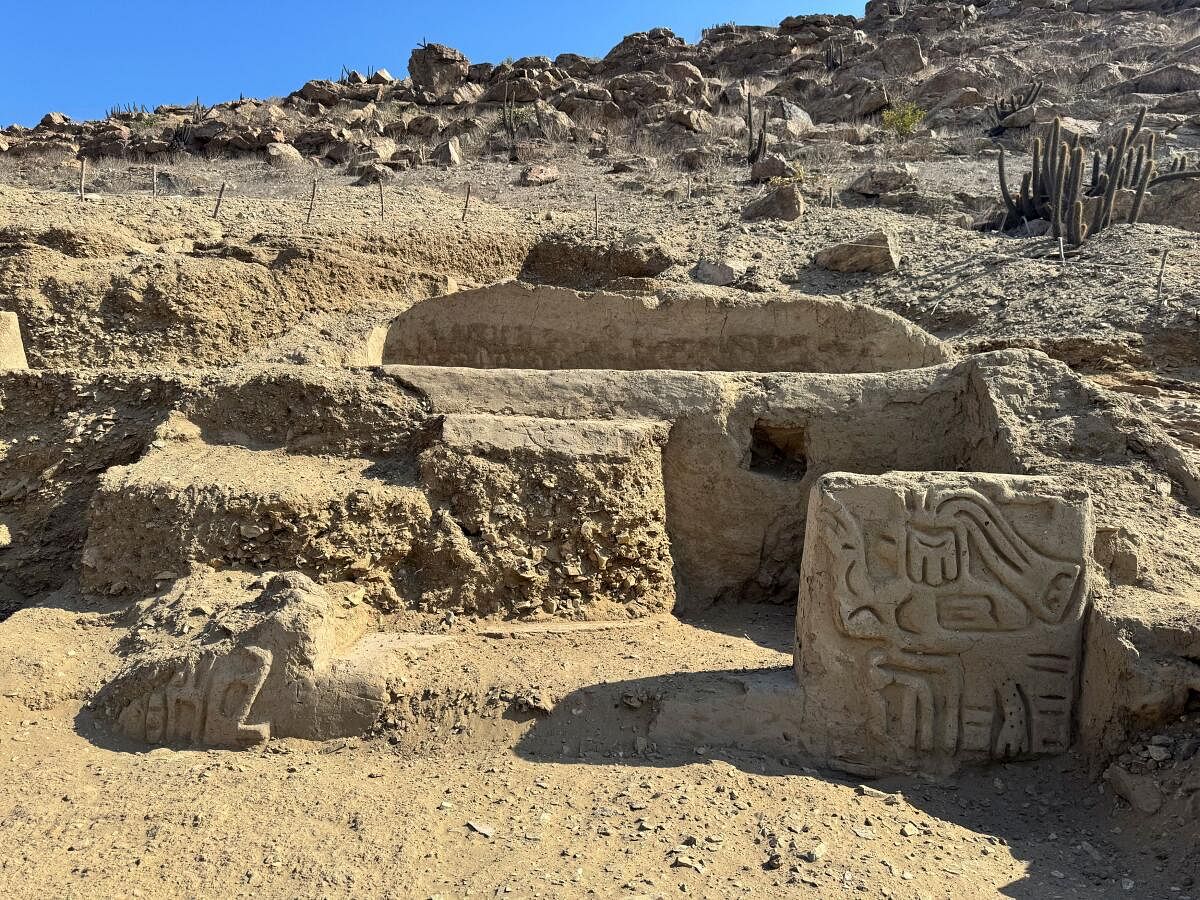 Archaeologists find ruins of 4,000 year-old temple in Peru.