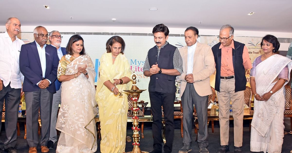 Book release and lectures mark Day 1 of Mysuru Lit Fest
