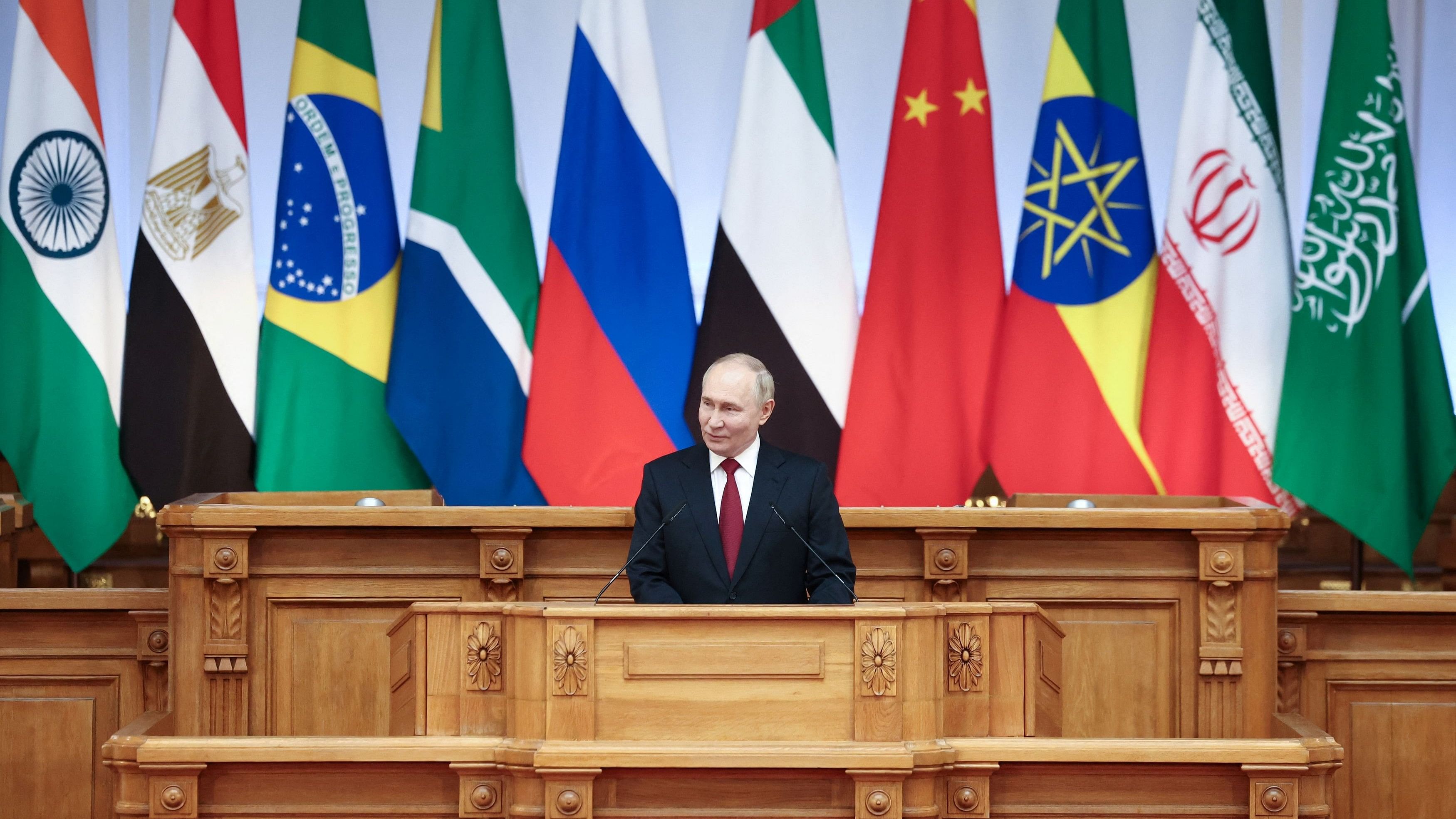 Putin Describes BRICS As One Of The Key Elements Of Emerging Multipolar ...