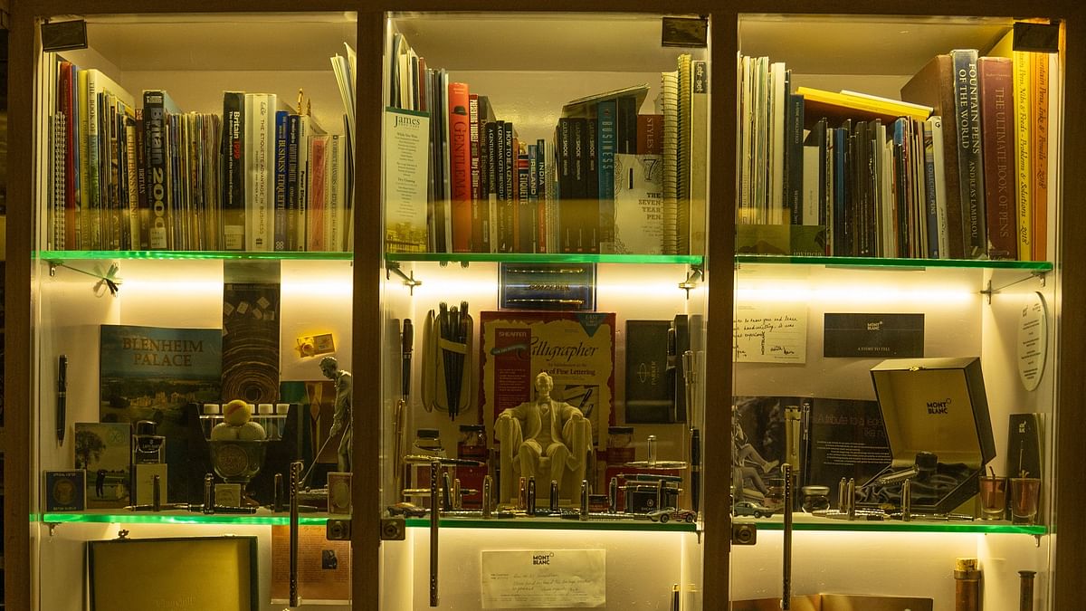 Unique calligraphy museum displays rare pens, books