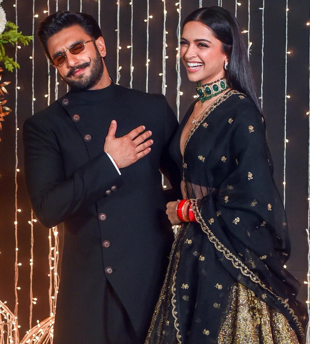 Ranveer Singha nd Deepika Padukone.