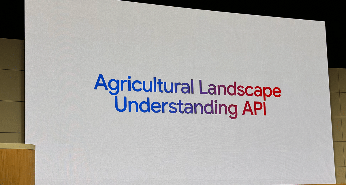 Google's new Agriculture Landscape Understanding API will be introduced in India soon.