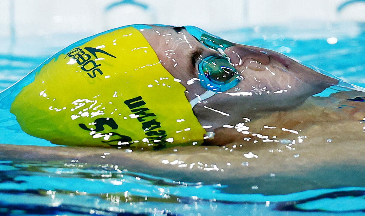 aris 2024 Olympics - Swimming - Women's 100m Backstroke Final - Paris La Defense Arena, Nanterre, France - July 30, 2024. Kaylee McKeown of Australia in action.