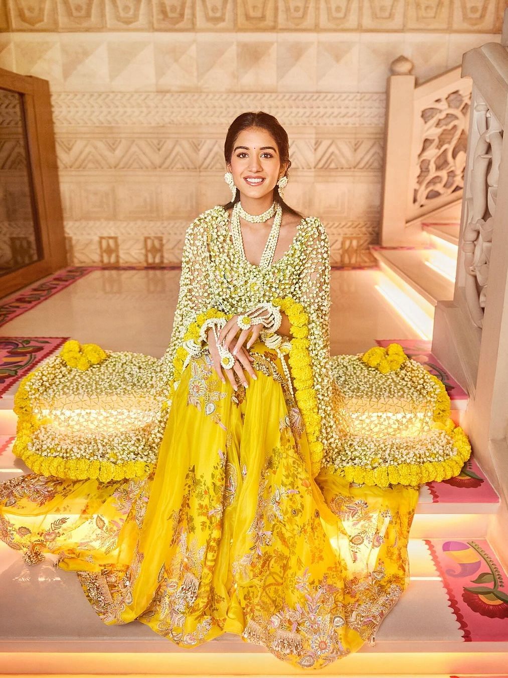 Radhika Merchant, who is all set to marry Anant Ambani on July 12, captivated everyone with her ethereal beauty during her haldi ceremony on July 8.