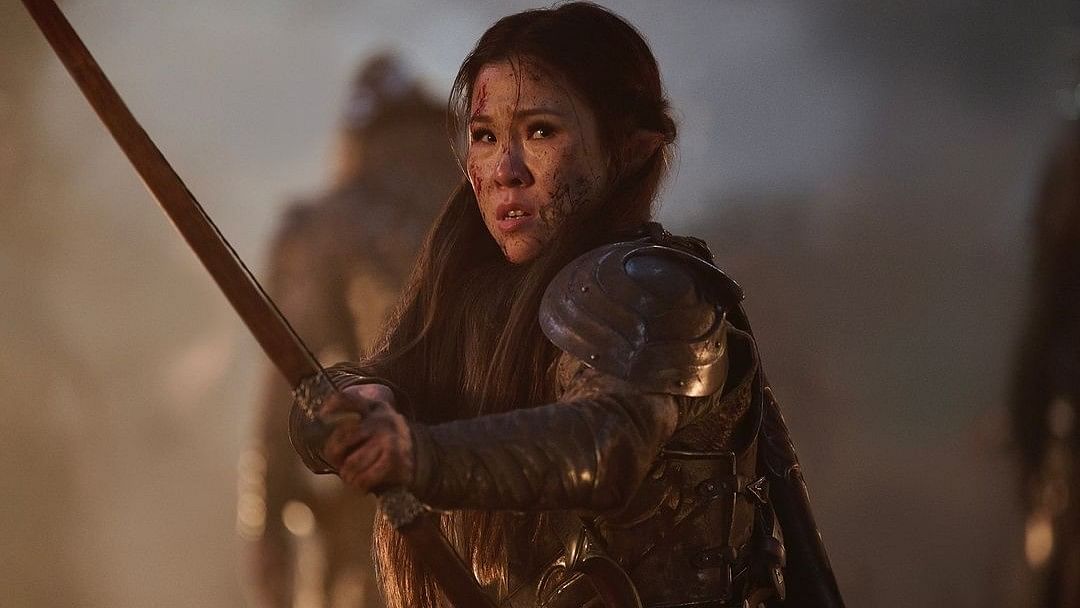 Selina Lo as Rian: Reputed to be one of the finest archers in Lindon, Rian,  one of the members of Elrond’s recently formed band of warrior-elves. Her courage, and her aim, will prove invaluable in the fight for Eregion. 