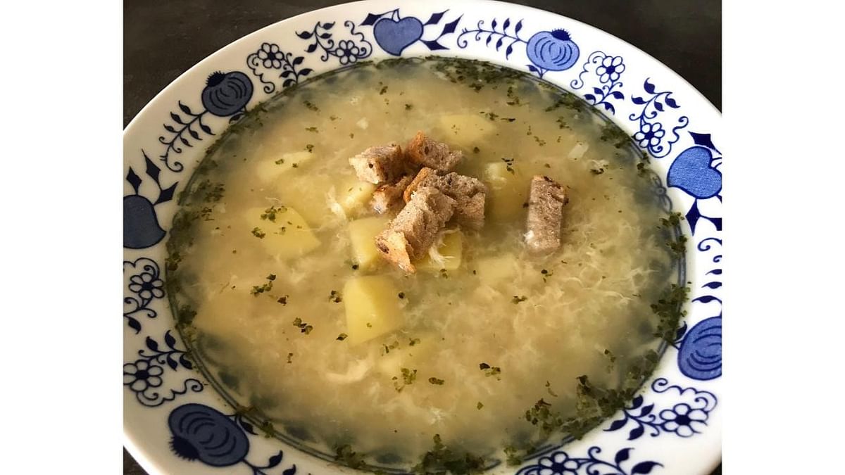 Czech's bread soup came fourth on the list.