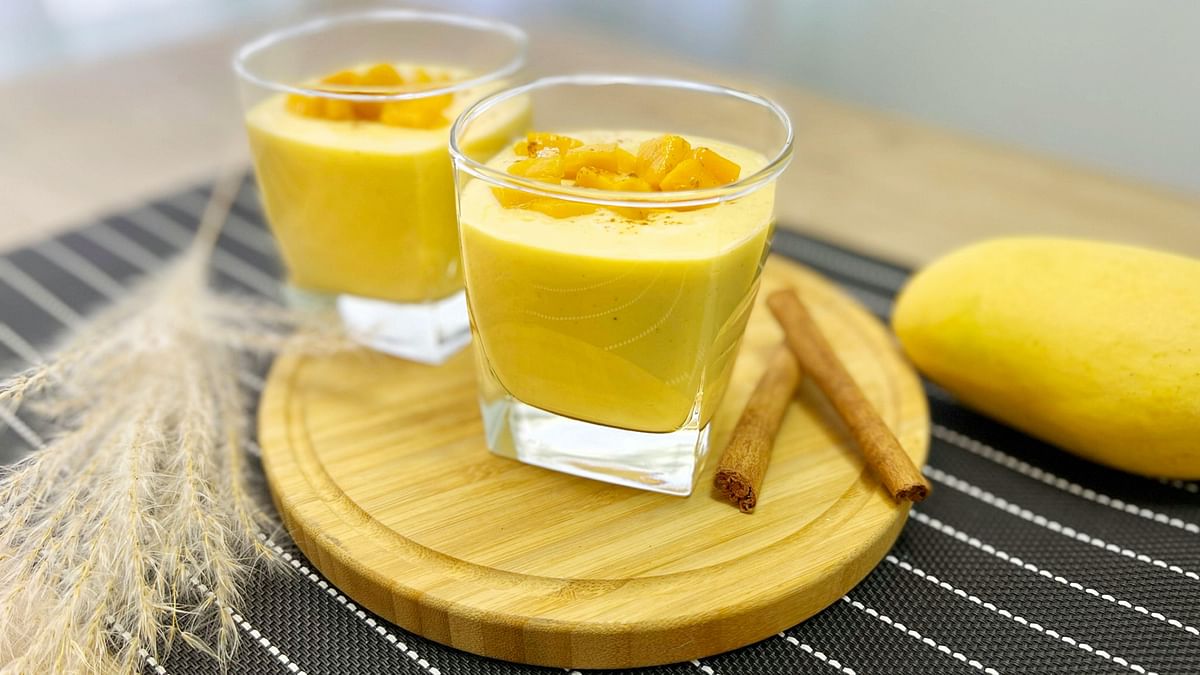 Mango Lassi: This cool drink tops the list and is made with canned mango pulp blended with milk, yogurt, and ice.
