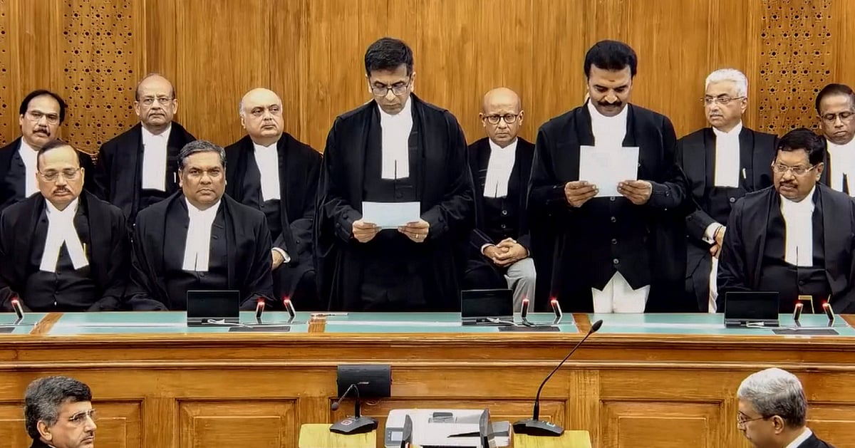 Two new judges sworn-in as judges of Supreme Court; top court gets full ...