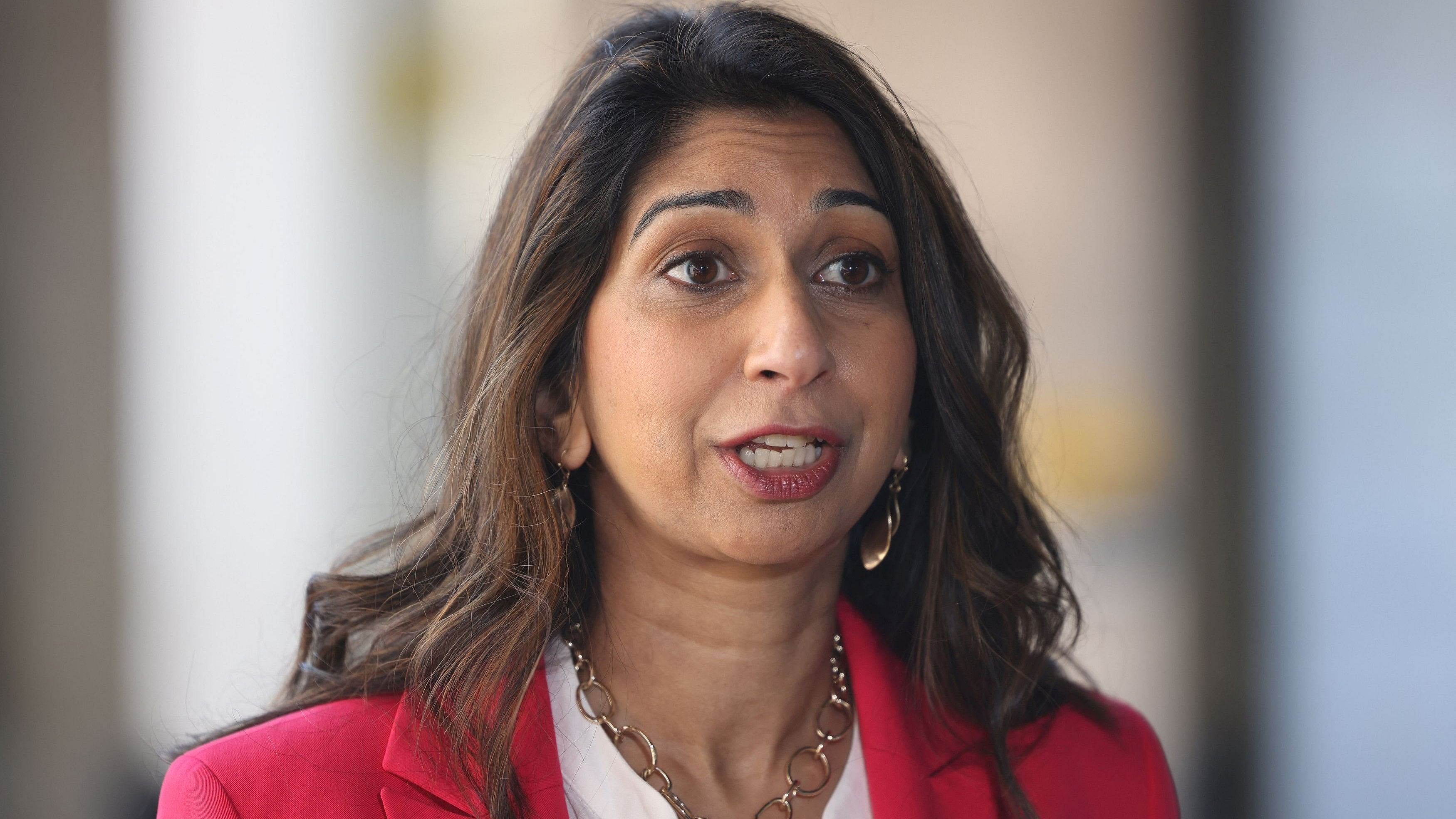 Former British Home Secretary Suella Braverman.