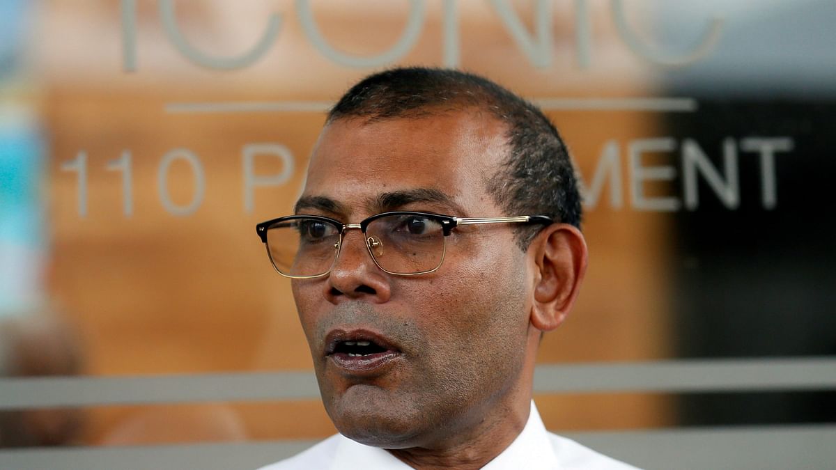 Former Maldives President Mohamed Nasheed.