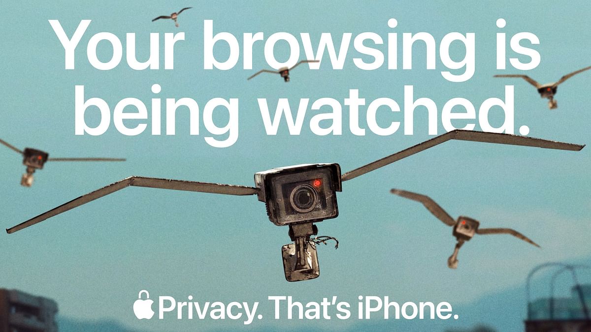 Apple's privacy-centric iPhone Safari app ad targets rival browsers