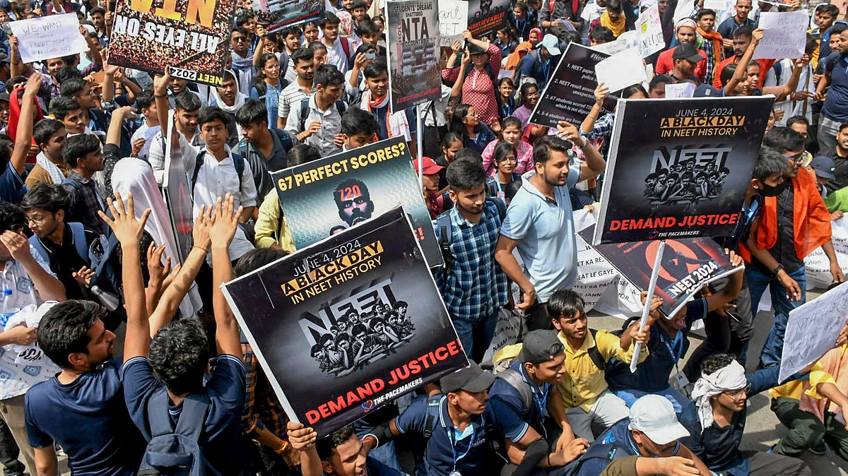 NEET-UG row: Students call for march towards Parliament on July 2 to press their demands
