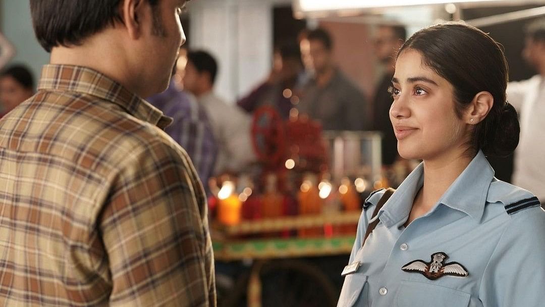 Gunjan Saxena: The Kargil Girl: In this biographical drama, Janhvi Kapoor portrays Gunjan Saxena, the first Indian female Air Force pilot in combat. The film chronicles Gunjan’s journey from her dreams of flying to her courageous missions during the Kargil War. Janhvi’s portrayal highlights Gunjan's determination, bravery, and pioneering spirit, celebrating a woman who broke barriers in a male-dominated profession and served her country with distinction.