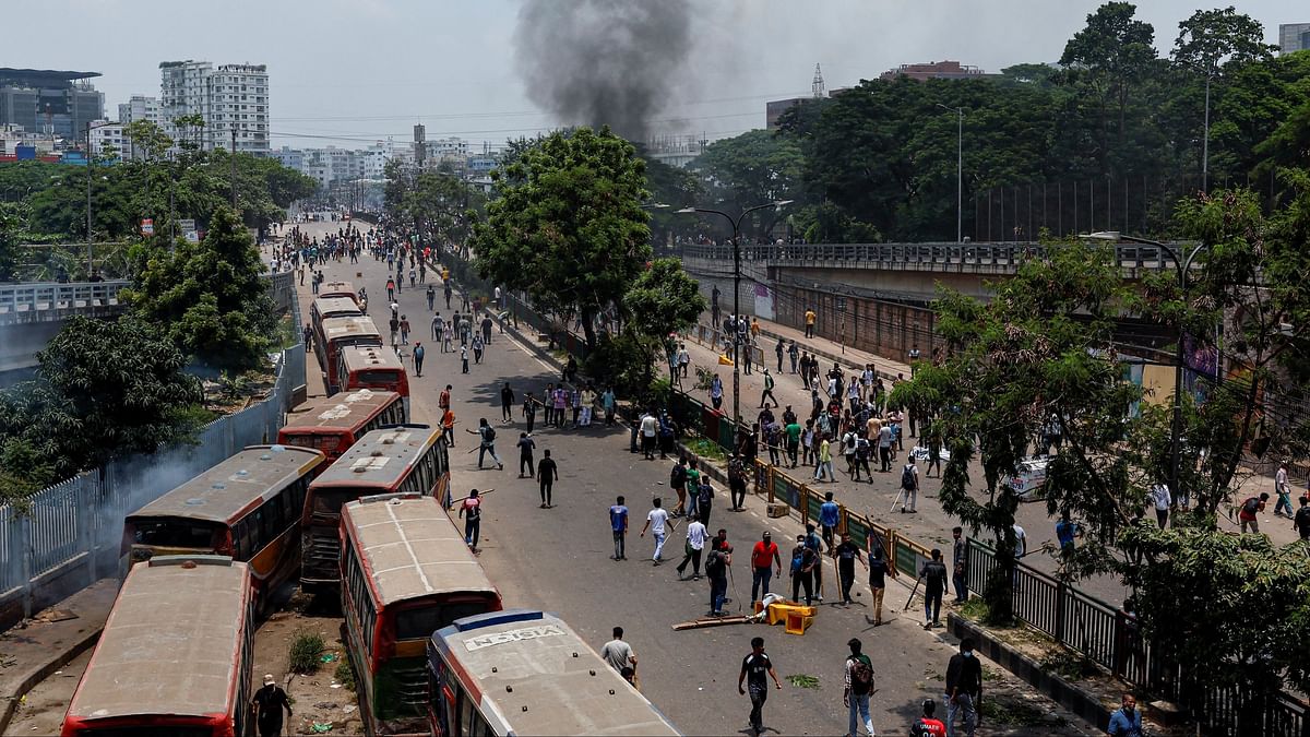 The statement was issued after the imposition of a nationwide internet shutdown that cut off Bangladesh's lines of communication with the outside world.