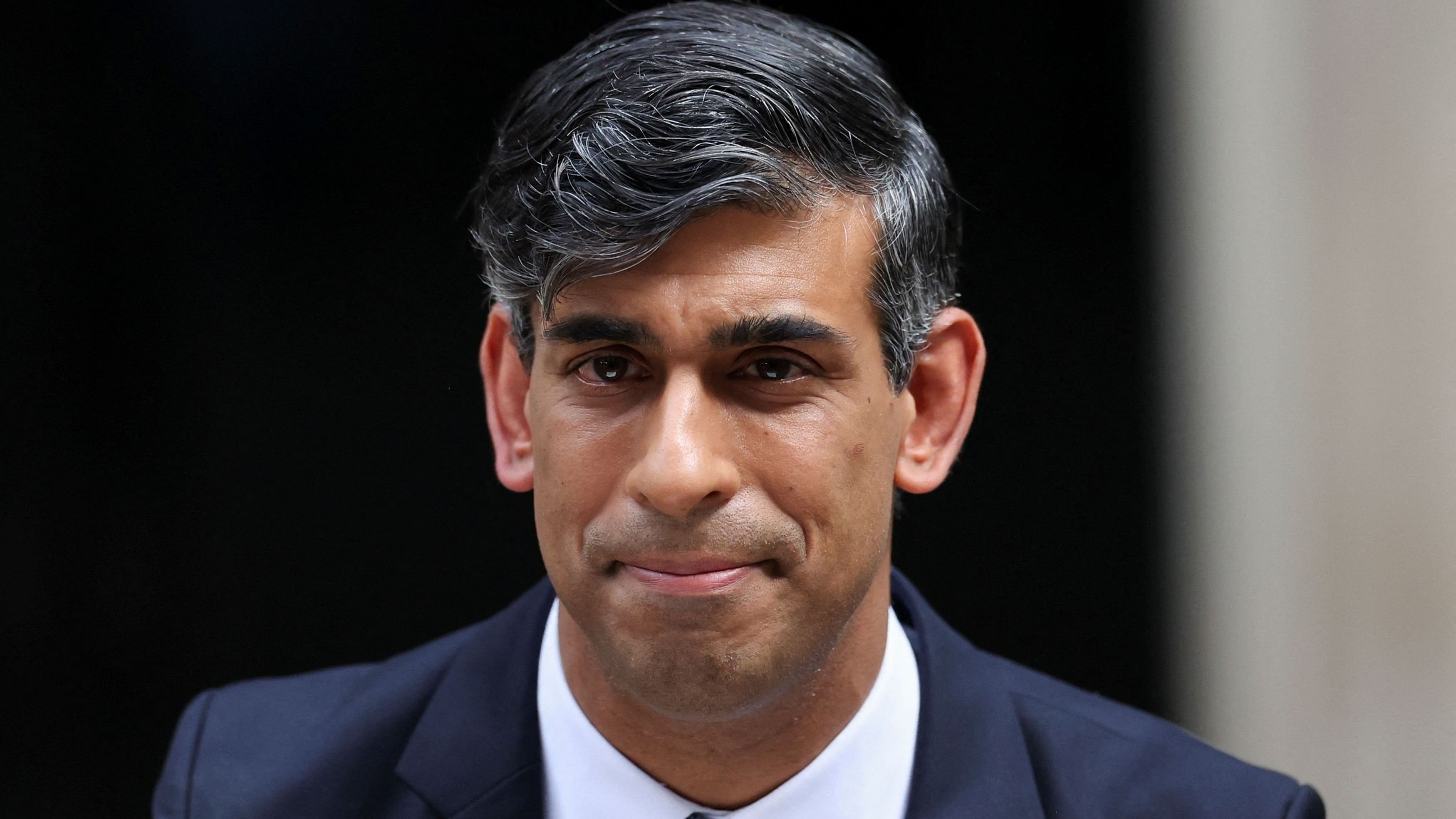 Rishi Sunak, the outgoing British Chancellor.