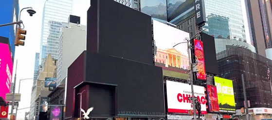 Some Times Square billboards go 'offline' after outage