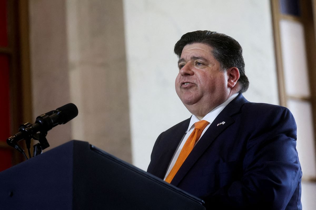 Illinois Governor J B Pritzker