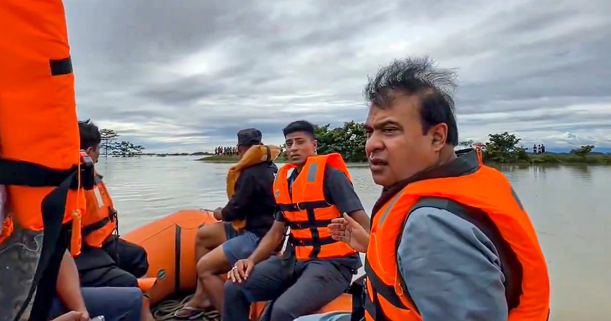 Assam floods 'under control' but depends on weather conditions: CM Himanta Biswa Sarma