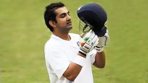 In 2004, Gautam made his Test debut against Australia, though he didn't score much there. It was against SA where he proved his mettle and scored 96.