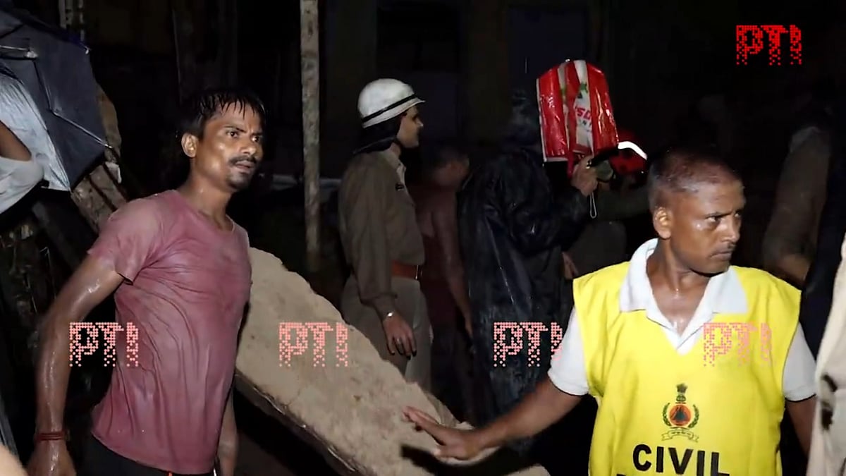 House Collapses in Delhi After Heavy Rain