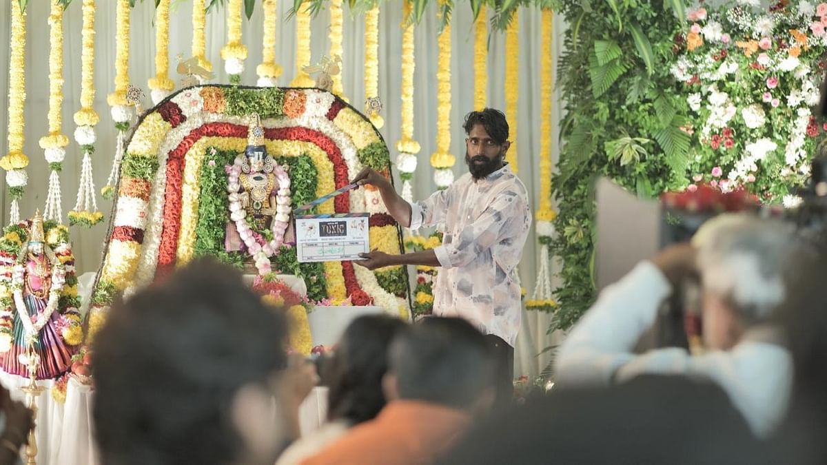 Mahurat shot of Kannada movie 'Toxic' in Bengaluru.