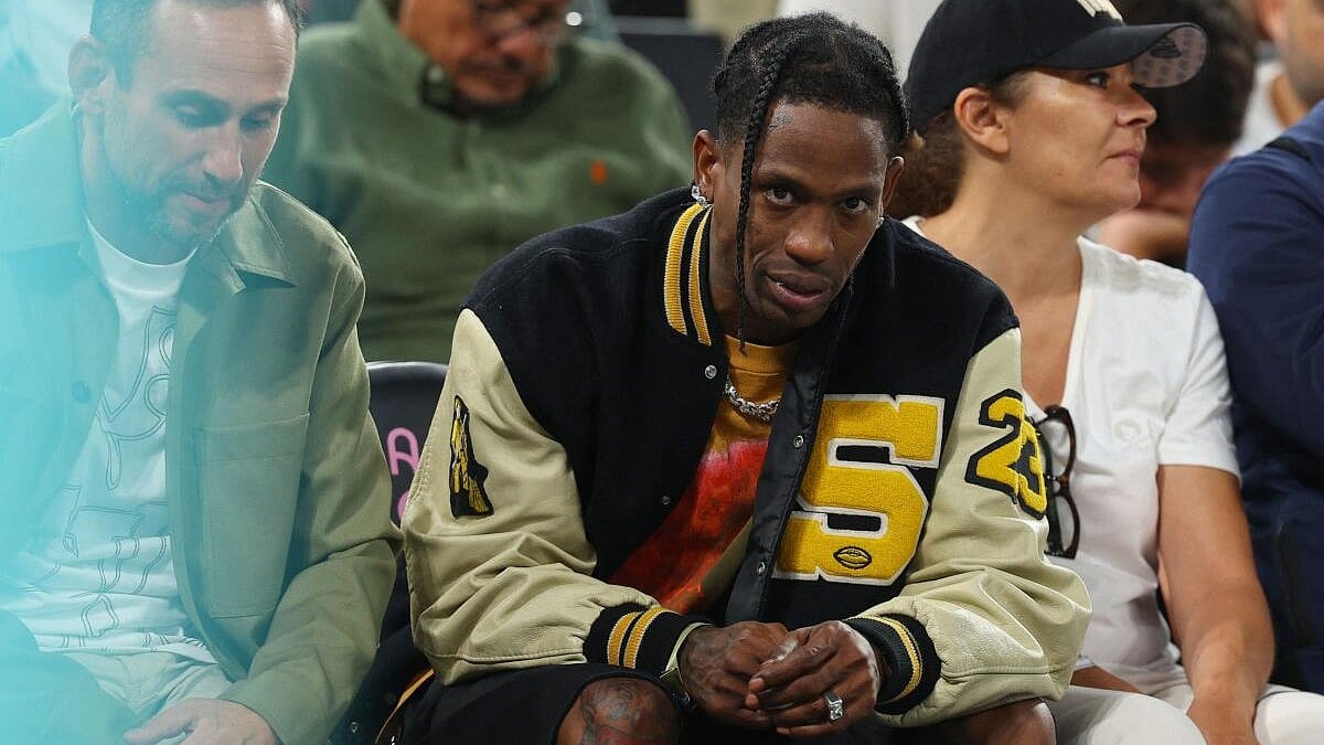 Rapper Travis Scott arrested in Paris for bust-up with security guard
