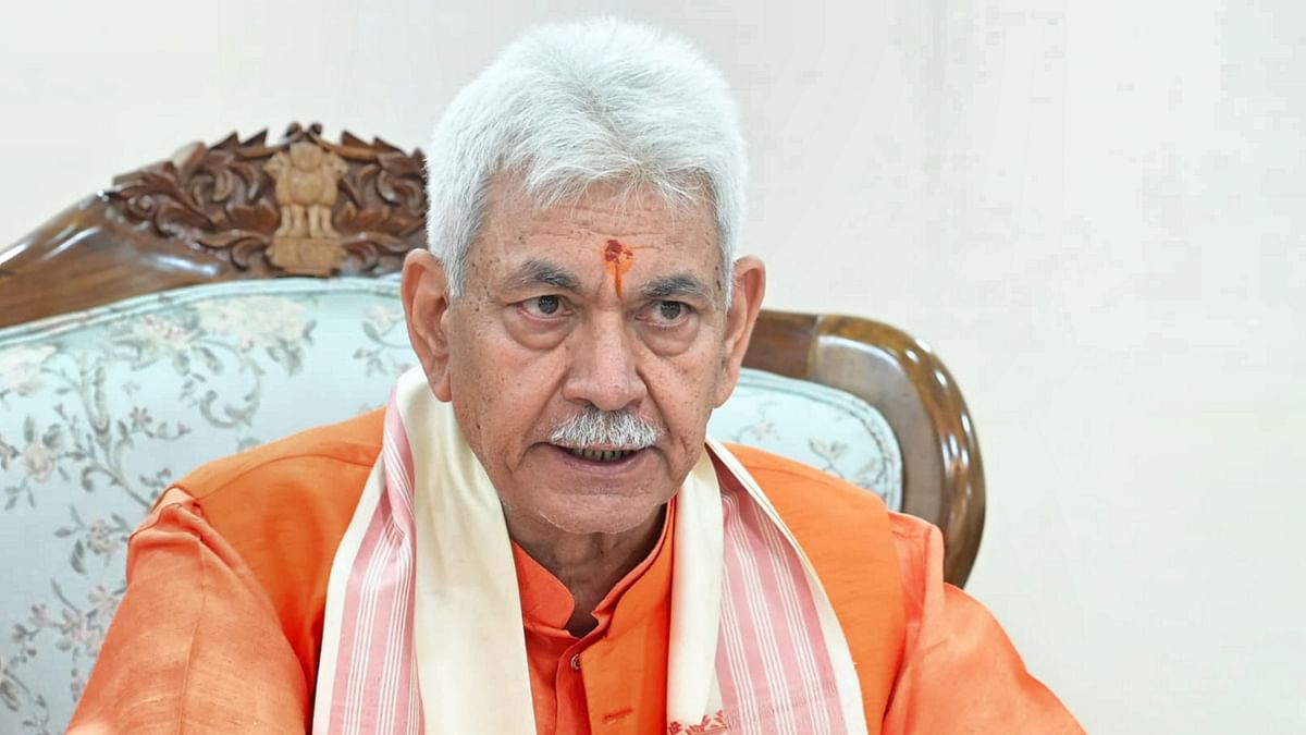 Jammu and Kashmir Lt Governor Manoj Sinha