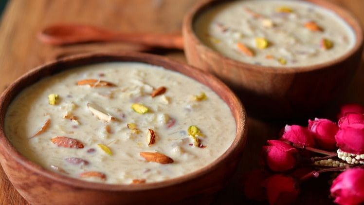 Kheer, the classic rice pudding, receives a nutritious and flavorful upgrade with palm jaggery. This version is not only delicious but also rich in nutrients.