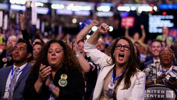 Thousands march against Gaza war at Democratic convention