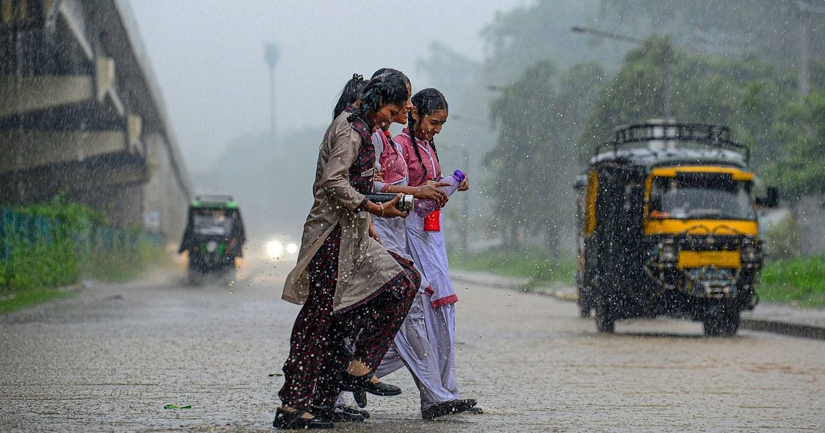 India Faces Heavy Rainfall Due to Deep Depression