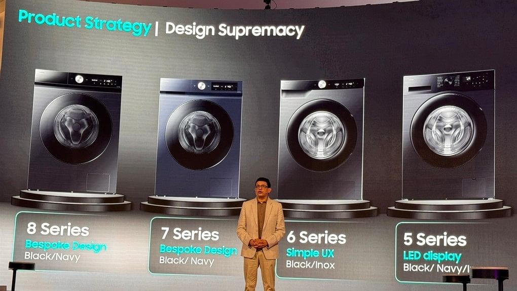 Samsung Bespoke AI washing machine series.