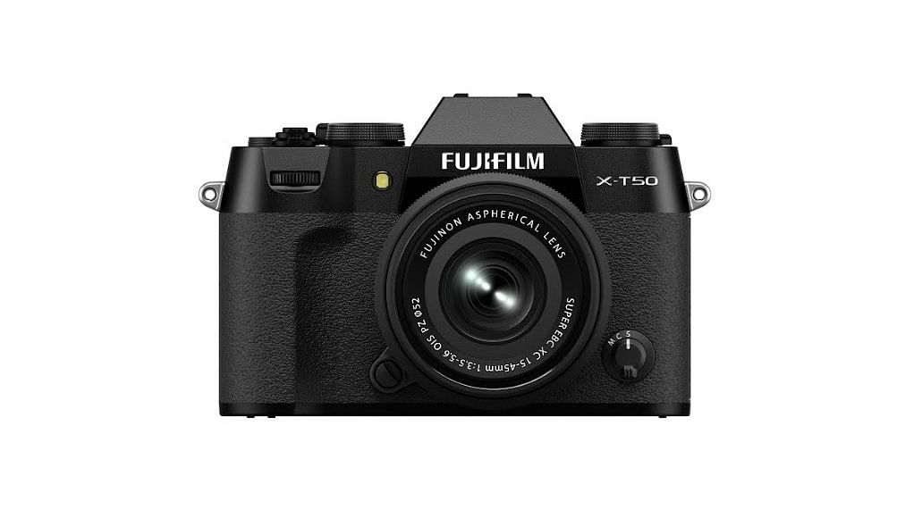 Fujifilm  X-T50 mirrorless digital camera series.