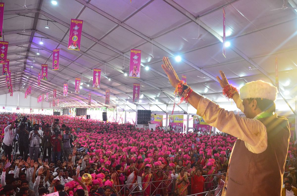 Ajit Pawar in Baramati