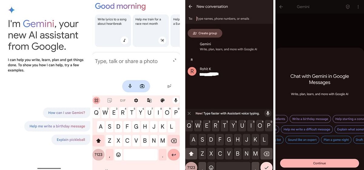 Gemini AI feature on Gmail, Messages and other Google productivity apps can help users draft a message or email with correct grammar and zero errors. 