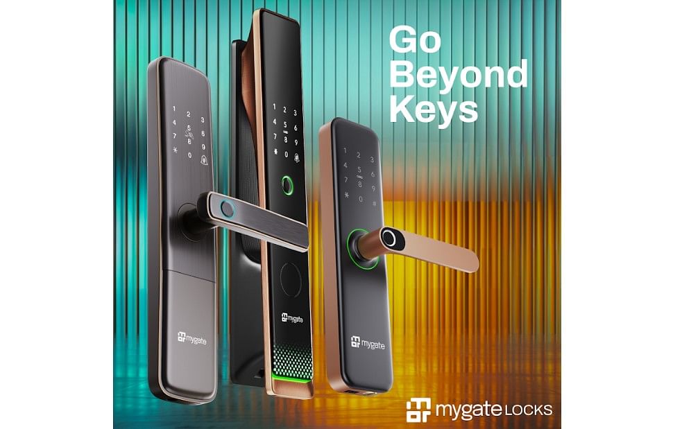 Mygate's new smart locks-- Lock SE, Lock Plus, and Lock Pro.