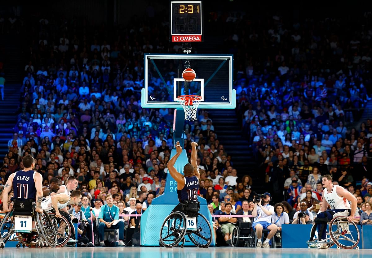 Trevon Jenifer of United States in action