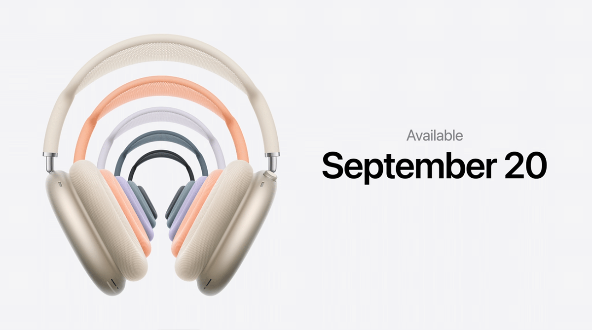 Apple introduced new colour variants of AirPods Max for $549.