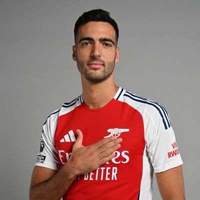 Mikel Merino after signing for Arsenal.